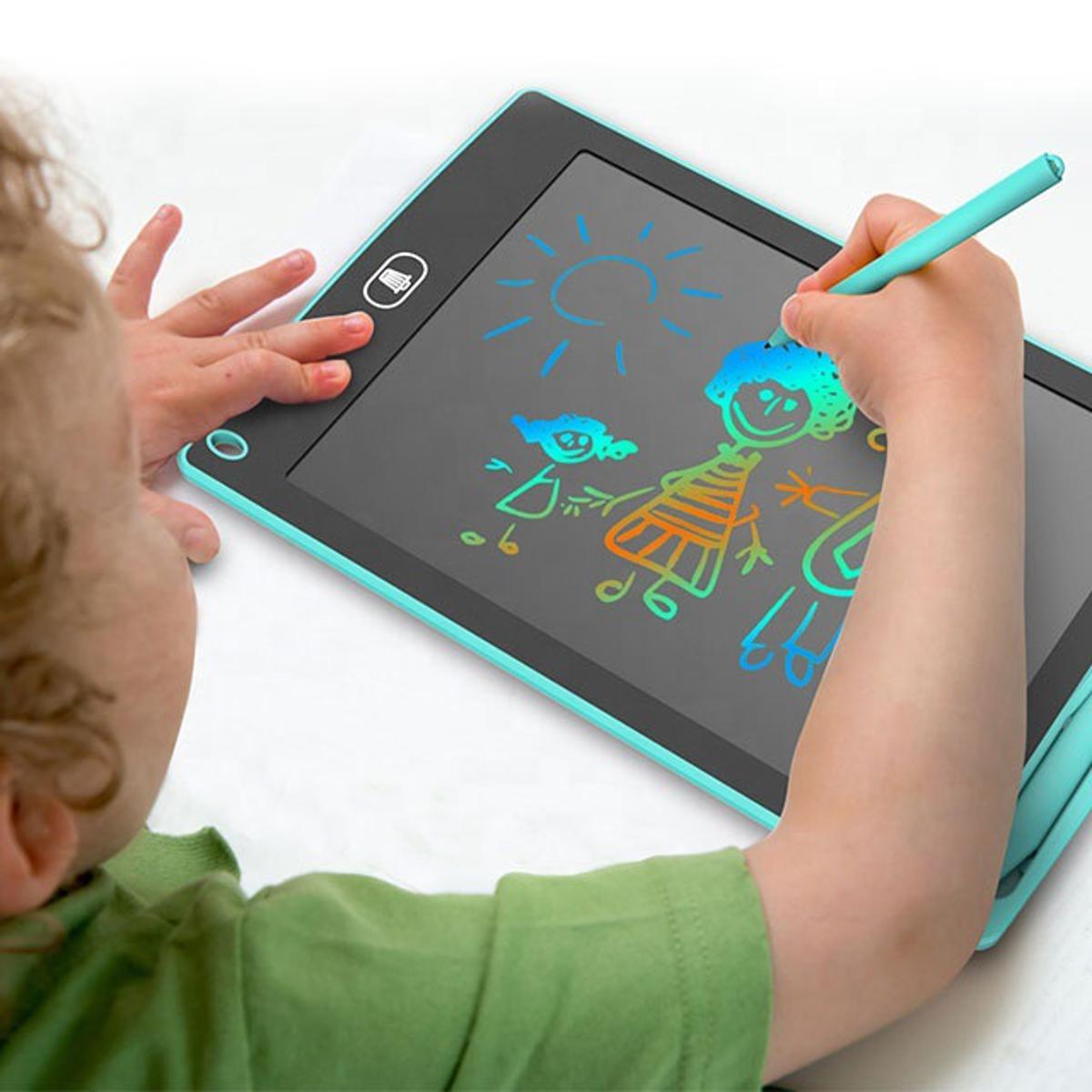 Hot Selling LCD Writing Tablet for Kids, 8.5 inch Kids Doodle & Scribble Boards with Protect Cover, Educational Toys, Erasable E-Writer Digital Drawing Board Toddler Toys Kids Drawing Pad Best Gift for Kids-Multi-color