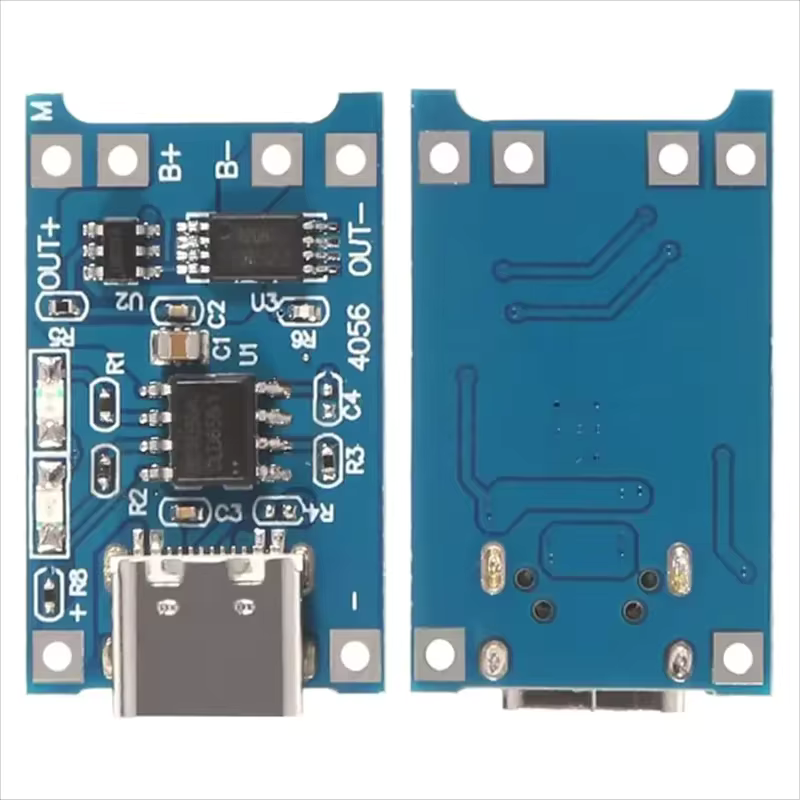 Type-C 5V 1A 18650 TP4056 Lithium Battery Charger Module