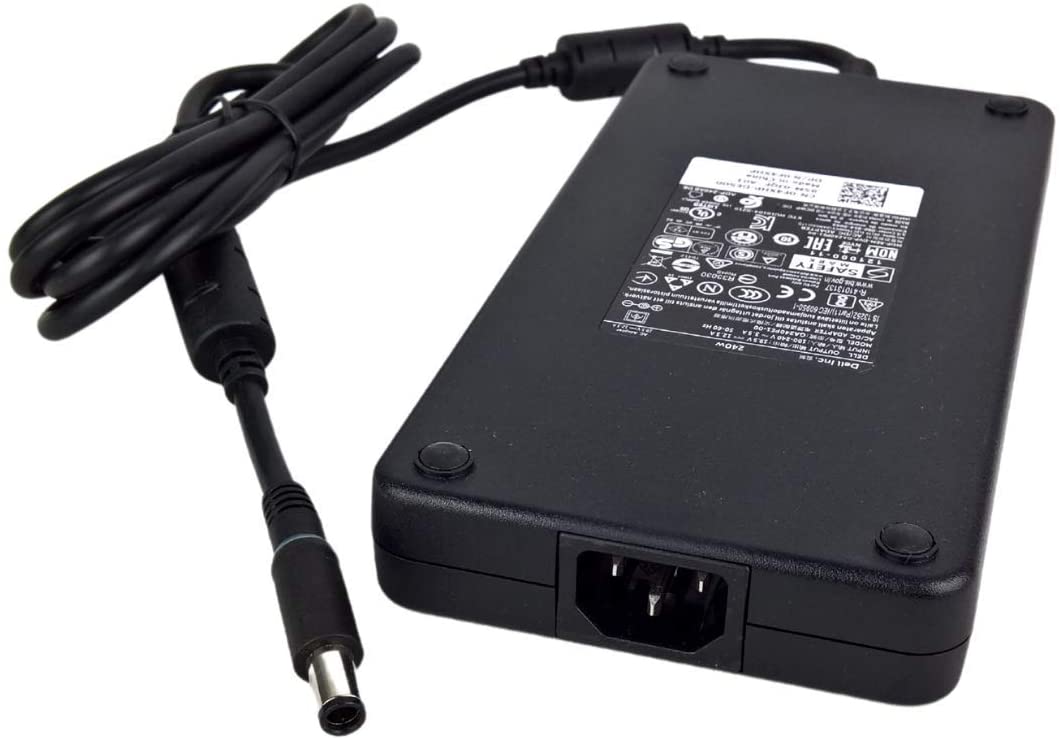 Dell_ 240W 19.5V 12.3A 7.4*5.0mm Laptop AC Adapter Charger with Power