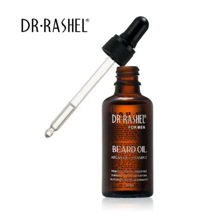 DR.Rashel Argan Beard Hair Growth Oil For Men DRL- 1409