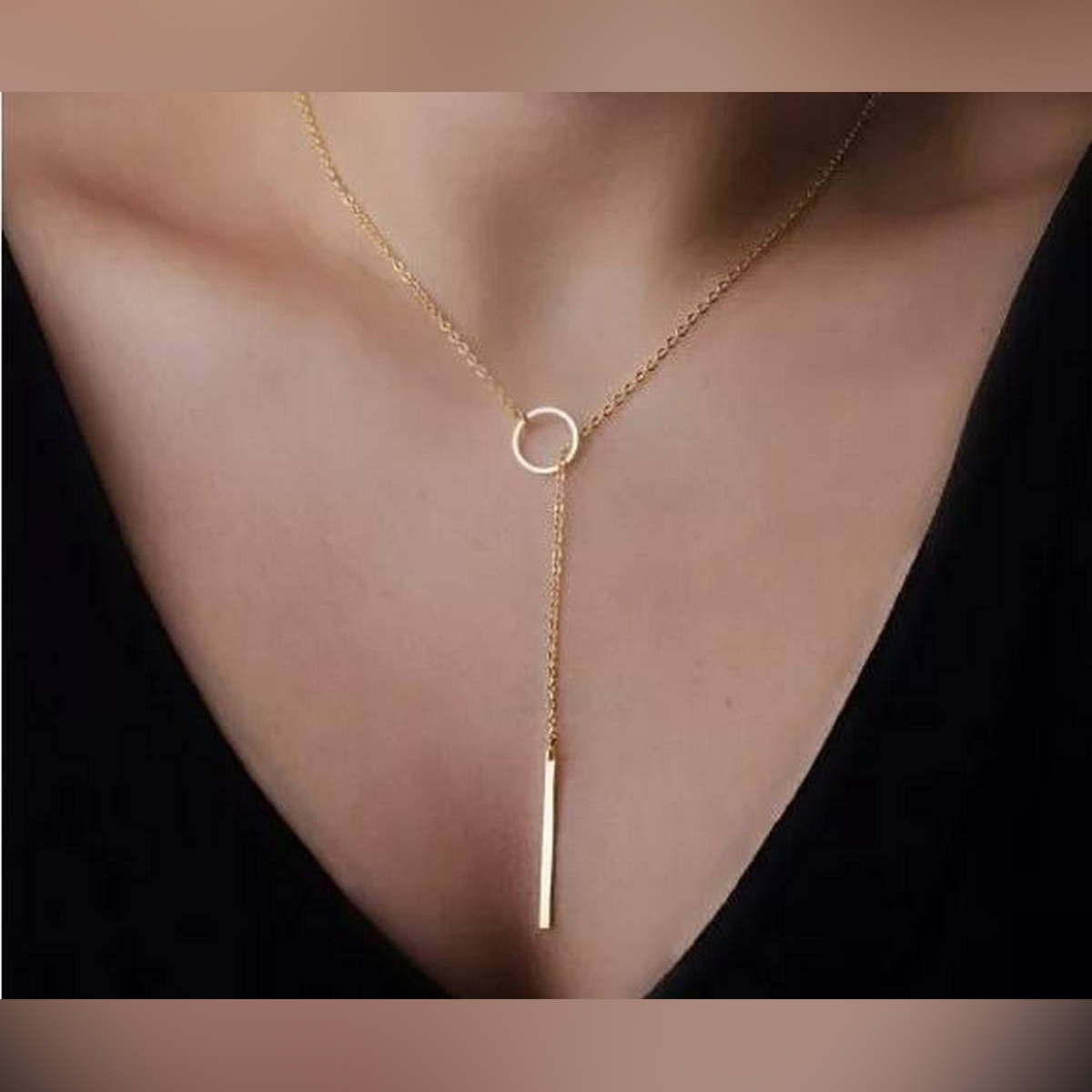New Fashion silver Ring Design Necklace Jewelry Women's