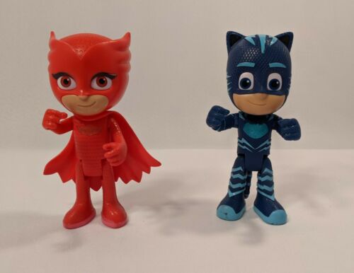 PJ Masks 6 Action Figures and Accessories Set