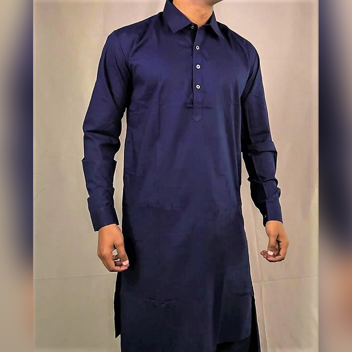 blue shalwar kameez men's