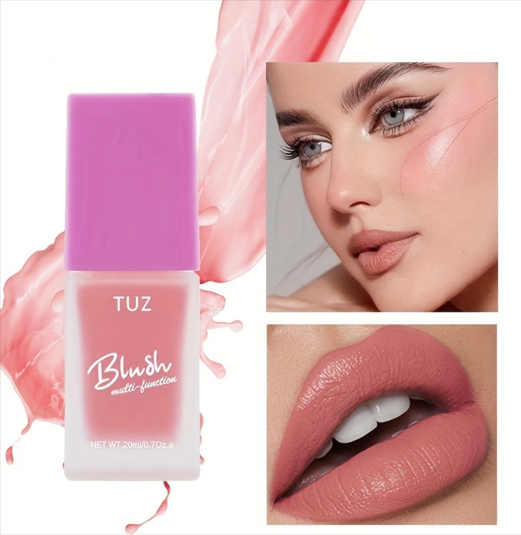 Tuz Single Piece Liquid Blush Blushon Blusher Lipstick Eyeshadow For Professional Makeup Cheeks Face