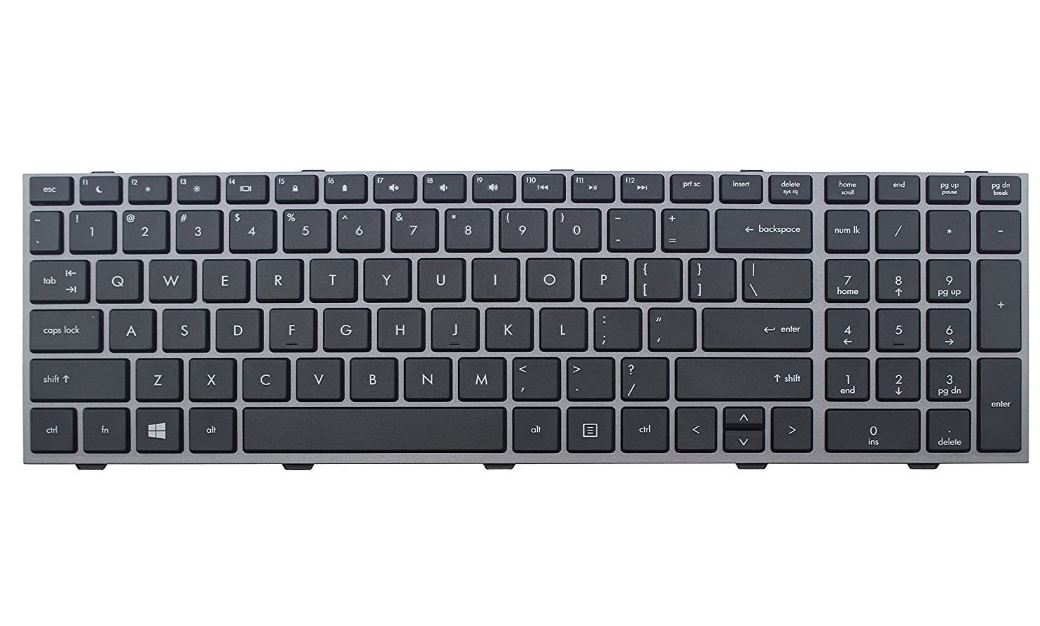 Laptop Notebook Keyboard   For  ProBook   4540S Series   P/N  701485-001  – Black