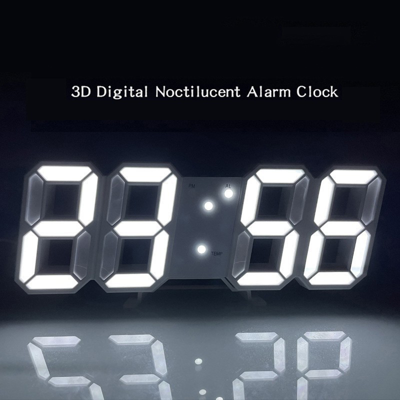 3D LED DIGITAL CLOCK_AlLARM CLOCK FOR GIRLS_TABLE ALARM CLOCK _ SNOOZE BEDROOM DESK ALARM CLOCK_ DIGITAL SMART TABLE CLOCK BEST WALL CLOCK _ ELECTRONIC HANGING DESK CLOCK TEMPERATURE DISPLAY FOR BEDROOM OFFICE LIVING ROOM FURNITURE & DECOR_AUBESS LED