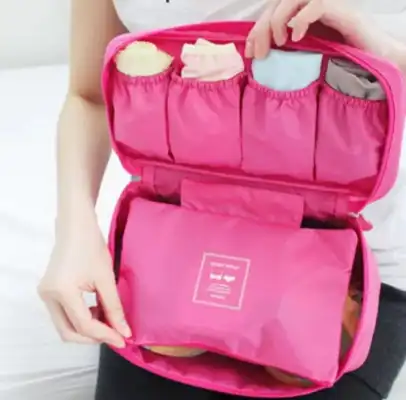 Multipurpose Travel Pouch Undergarments Storage Organizer Bag Waterproof