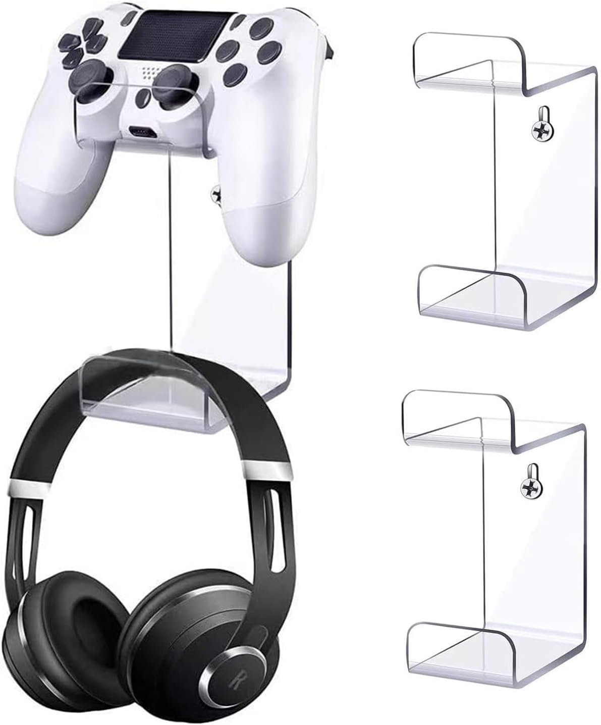 Acrylic Hanger for Game Remote, Game Handle Controller Hanger, Game Remote Wall Hanger, Xbox Remote Hook, Game Remote Bracket, Game Console Handle, Mount Holder, Alpha Galaxy Shop