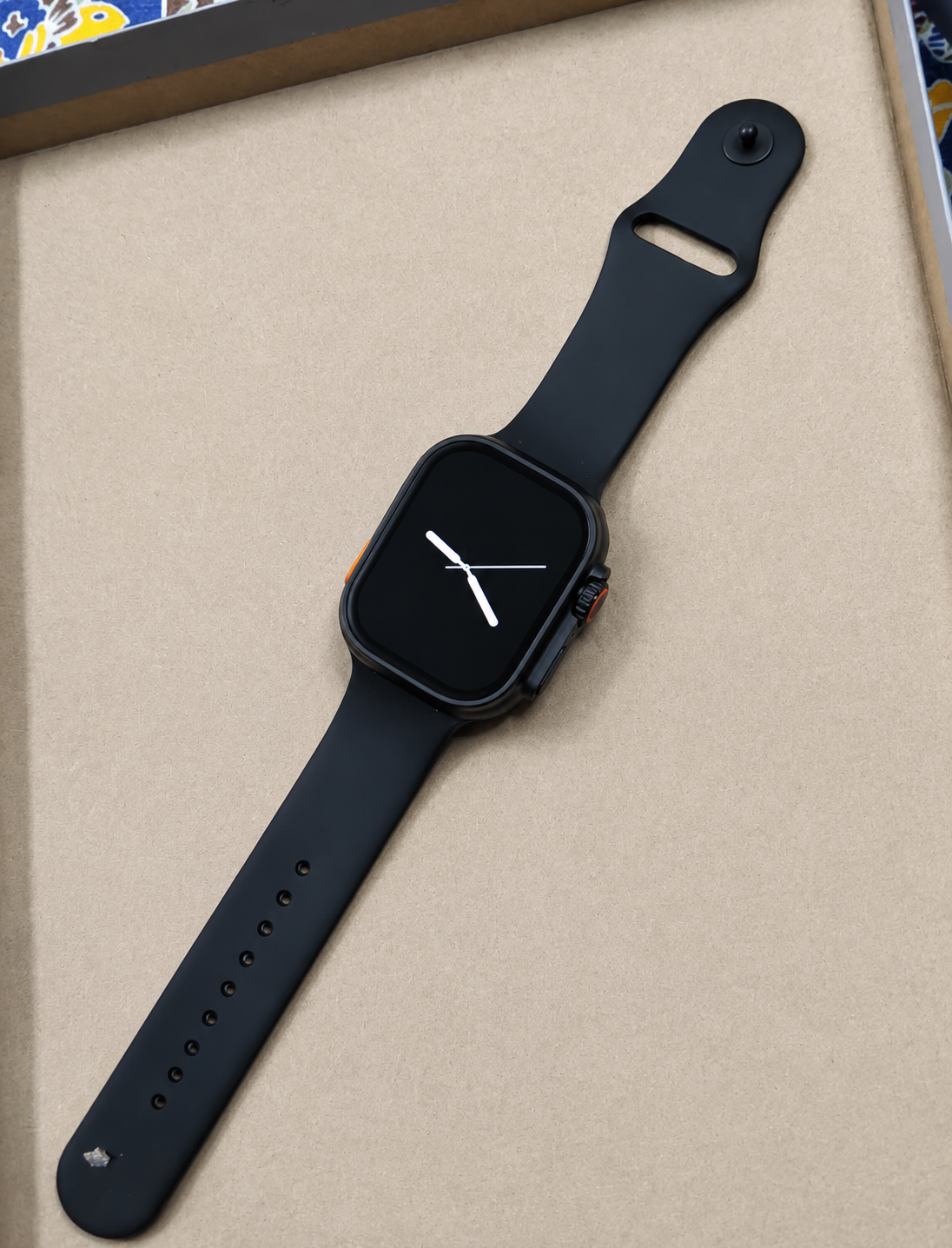 Imported AMOLED Display Touch Watch with 7 Straps | Full Smart Display | Multi-Sport Mode | Music Control | Calculator | Men & Women