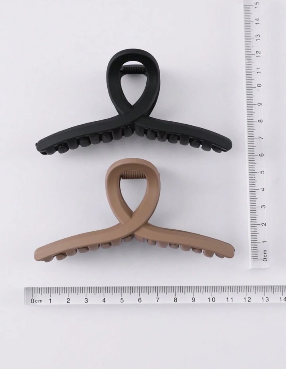 3 PCs Korean Cross Shape Hair Claw Clip Chutki Catcher