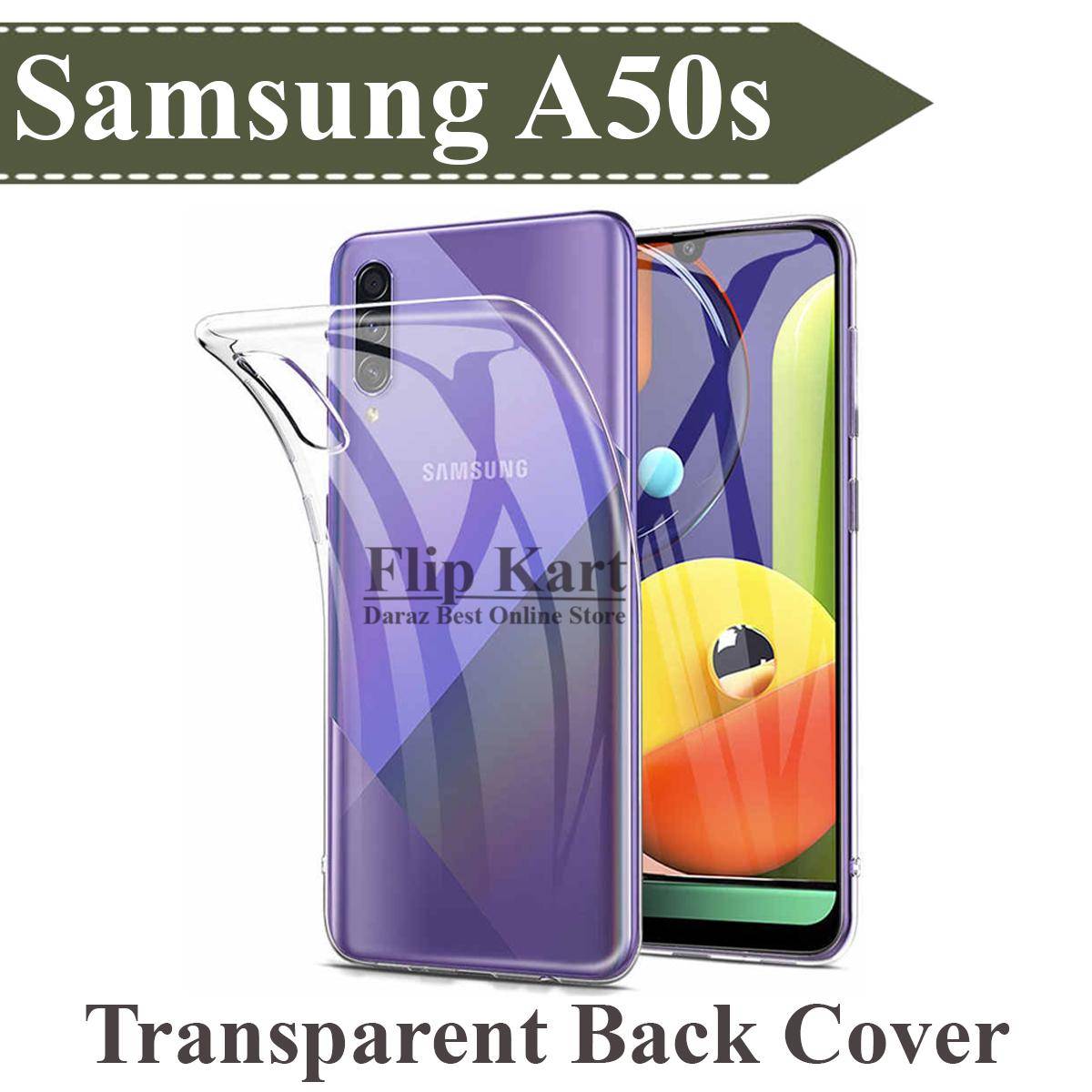 Flipkart Samsung Galaxy A50 Transparent Back Cover YOFO Flexible