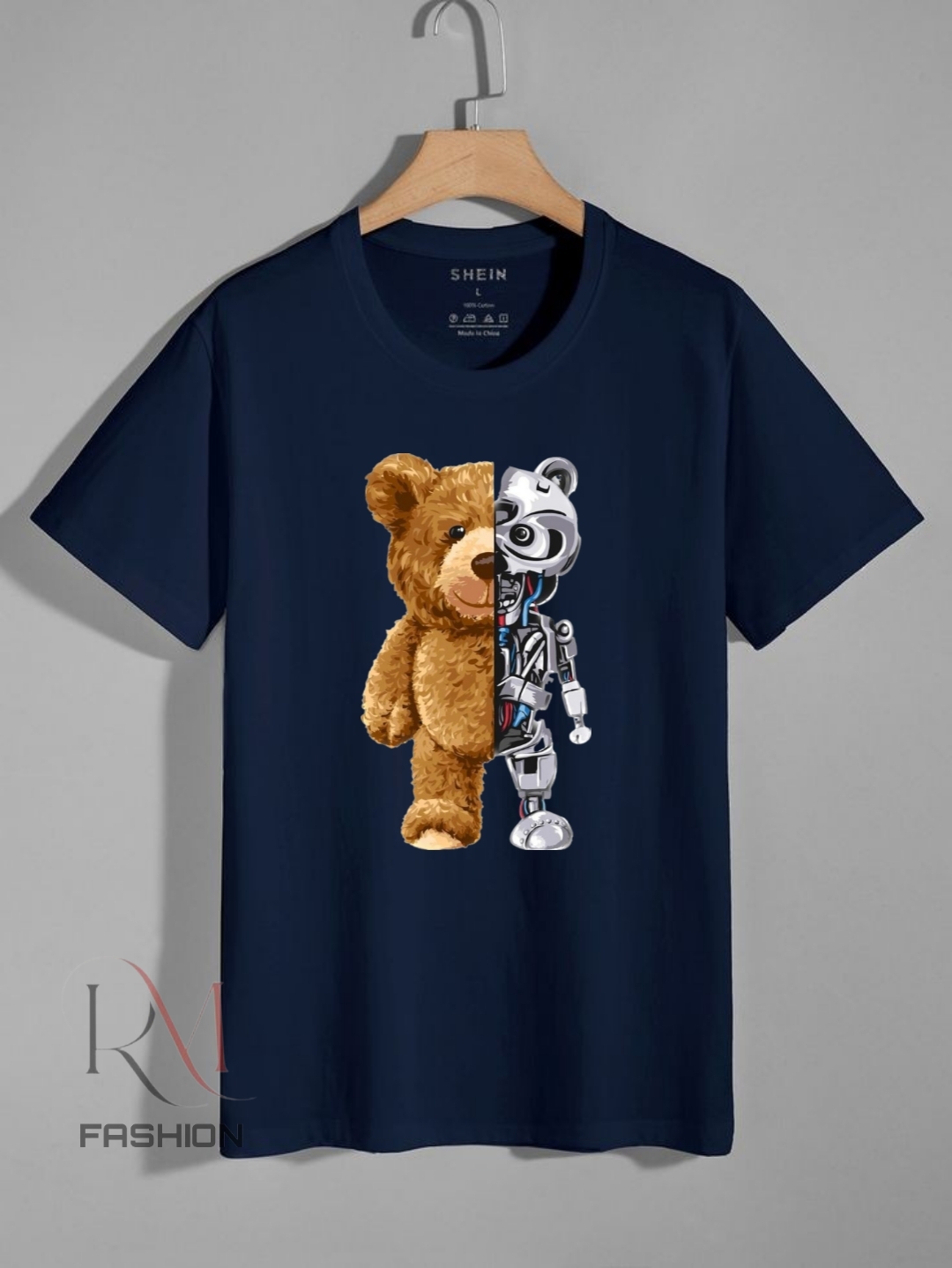 Robot Printed T.shirt Summer Collection For Women&mens