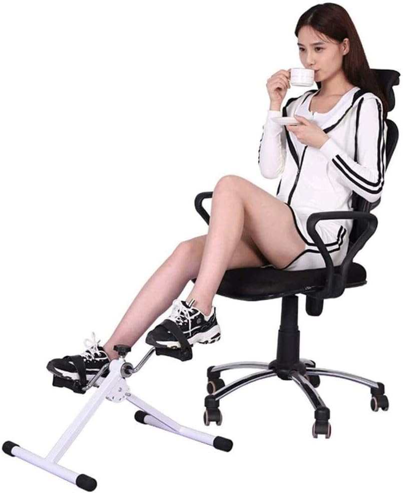 DAN Technology Whisper Quiet Pedal Exerciser Foldable Mini Bike Arm Leg Recovery Cardio Training Machine