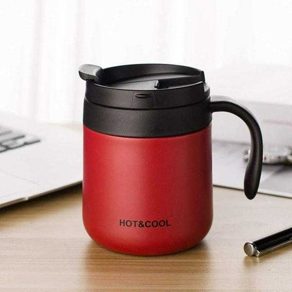 350ml 500ml Stainless Steel Double Wall Vacuum Flask Office Coffee Tea