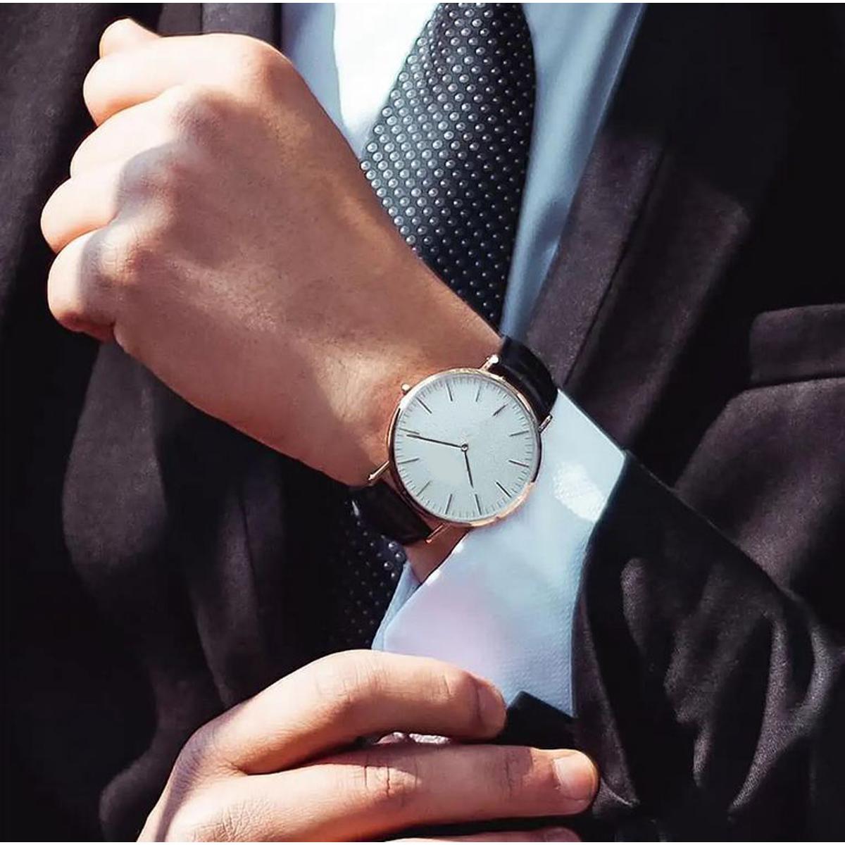 Stainless Steel Casual Watch for Man SMART Quartz Watches for Boys & Men New Fashion Wrist watch