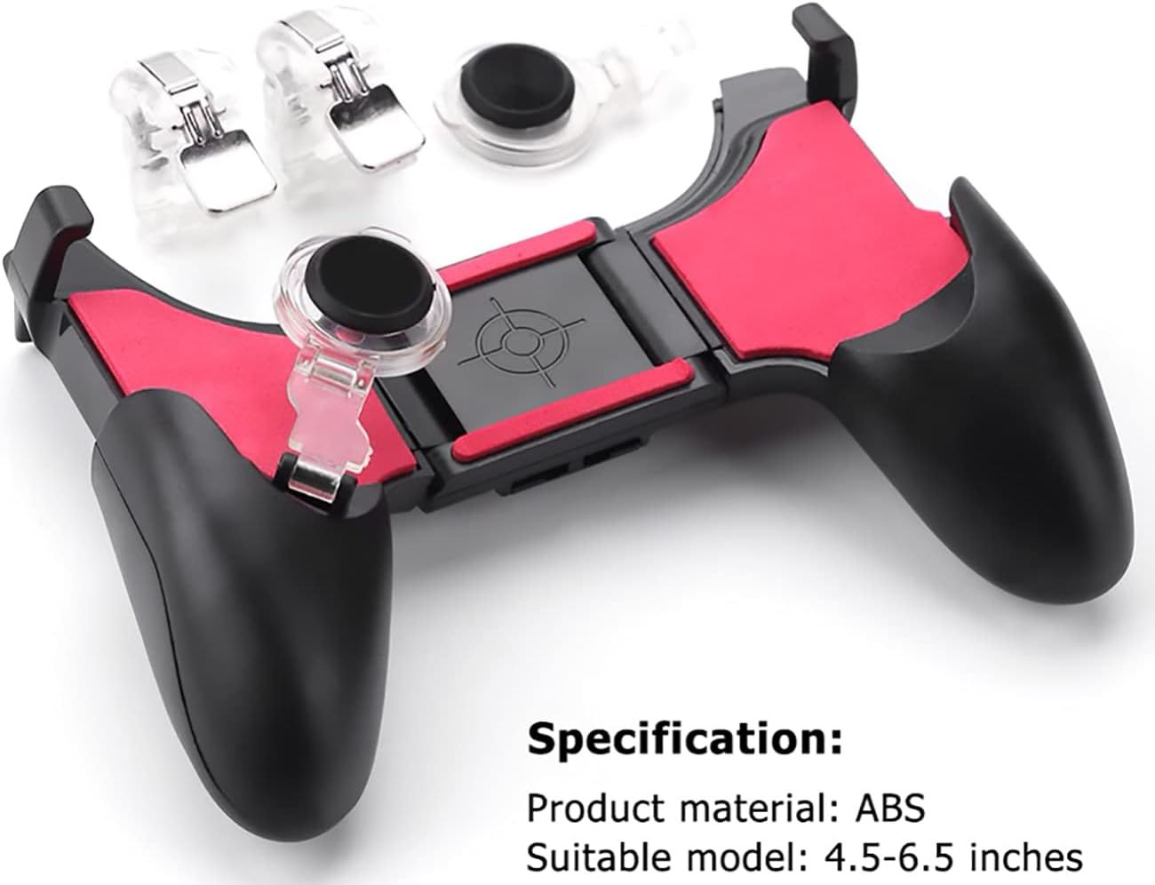 5 in 1 Pubg Mobile Gamepad / R11 Trigger for pubg / 5IN1 Game Controller Gaming Button Handle Stent Trigger L1 R1  Buttons 2 Joystick +2 Trigger+1 Gamepad 5-in-1