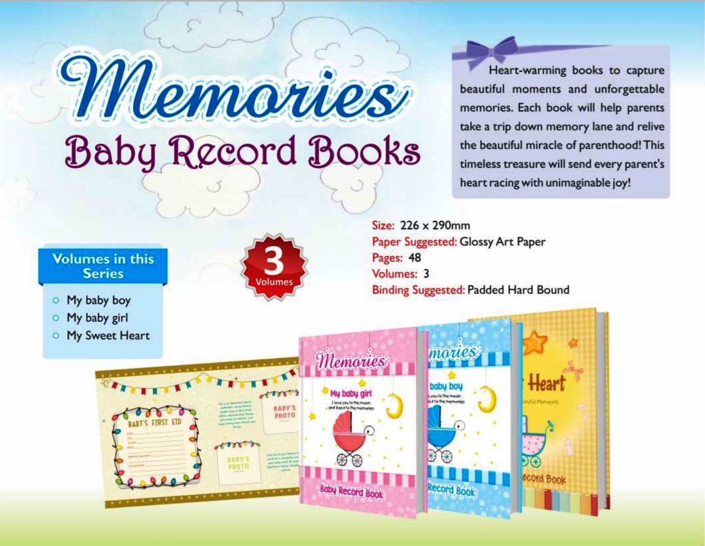 Best Baby Memory Book For New Parents Baby Memory Book Baby Keepsake