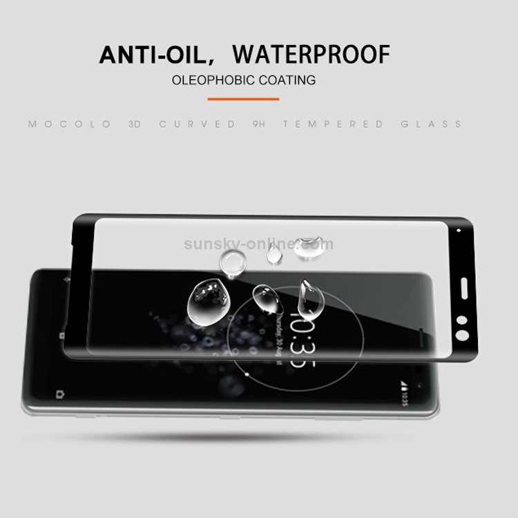 Protezione Schermo In Vetro Temperato 3D Curvo Completo Per Sony Xperia L3, 5, 10, Plus, XZ3 E Altri Modelli