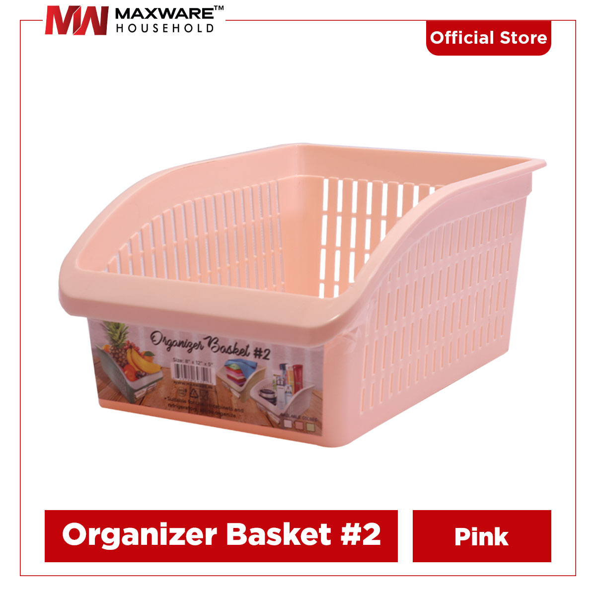 Maxware Household Kitchen Organizer Basket #2, Multipurpose Organizer ...