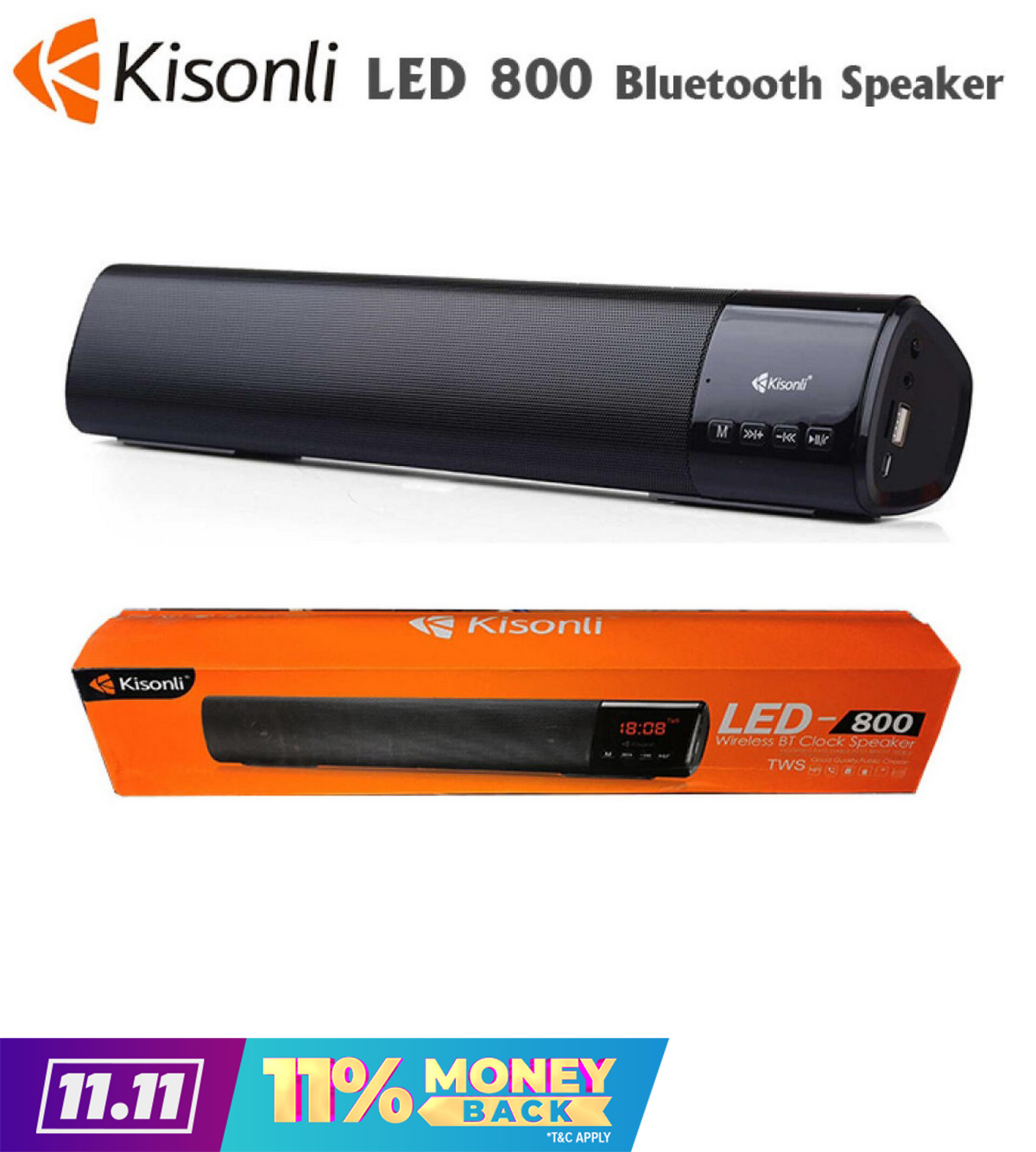 Led 800 sale bluetooth speaker