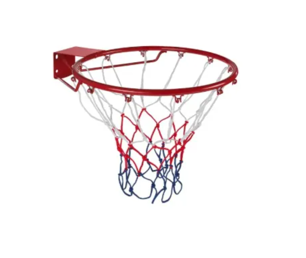 Basketball Net With Ring - Black