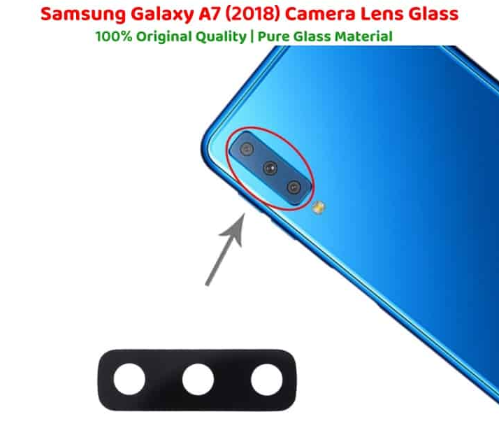 samsung a7 2018 back camera glass