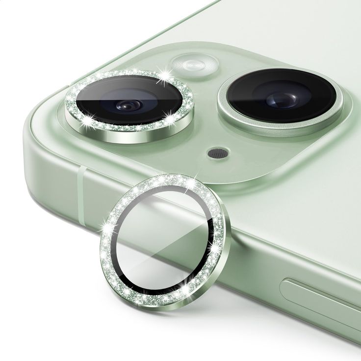 Diamond Camera Lens Protector For 11 / 12 / 13 / 14 / 15 / 16 / 17 Series  Luxury Sparkle Shockproof Camera Guard