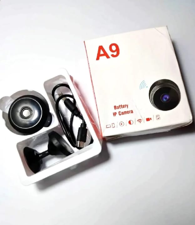 WiFi Mini Camera HD 1080p 2 Mega pixel Camera Lens Upto 128 GB Memory card supported Wireless Video Recorder Voice Recorder Security Monitoring Camera