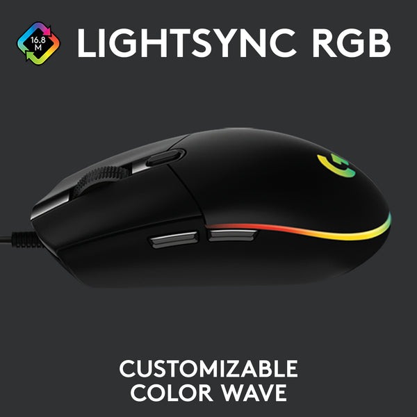 Mouse G102 - Mouse - Gaming Mouse - Lightsync Gaming Mouse -  Mouse For Pc - Advanced Gaming Mouse -  Mouse For Laptop - 8000 DPI - Wired Mouse - Optical Sensor - RGB Mouse - Multipurpose Mouse - USB Wired Mouse - Mouse For Gaming - Smooth Control Mouse