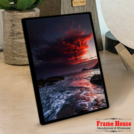 Motivational Quotes Photo Frame Set - Horizontal and Vertical Wall Decor for Home
