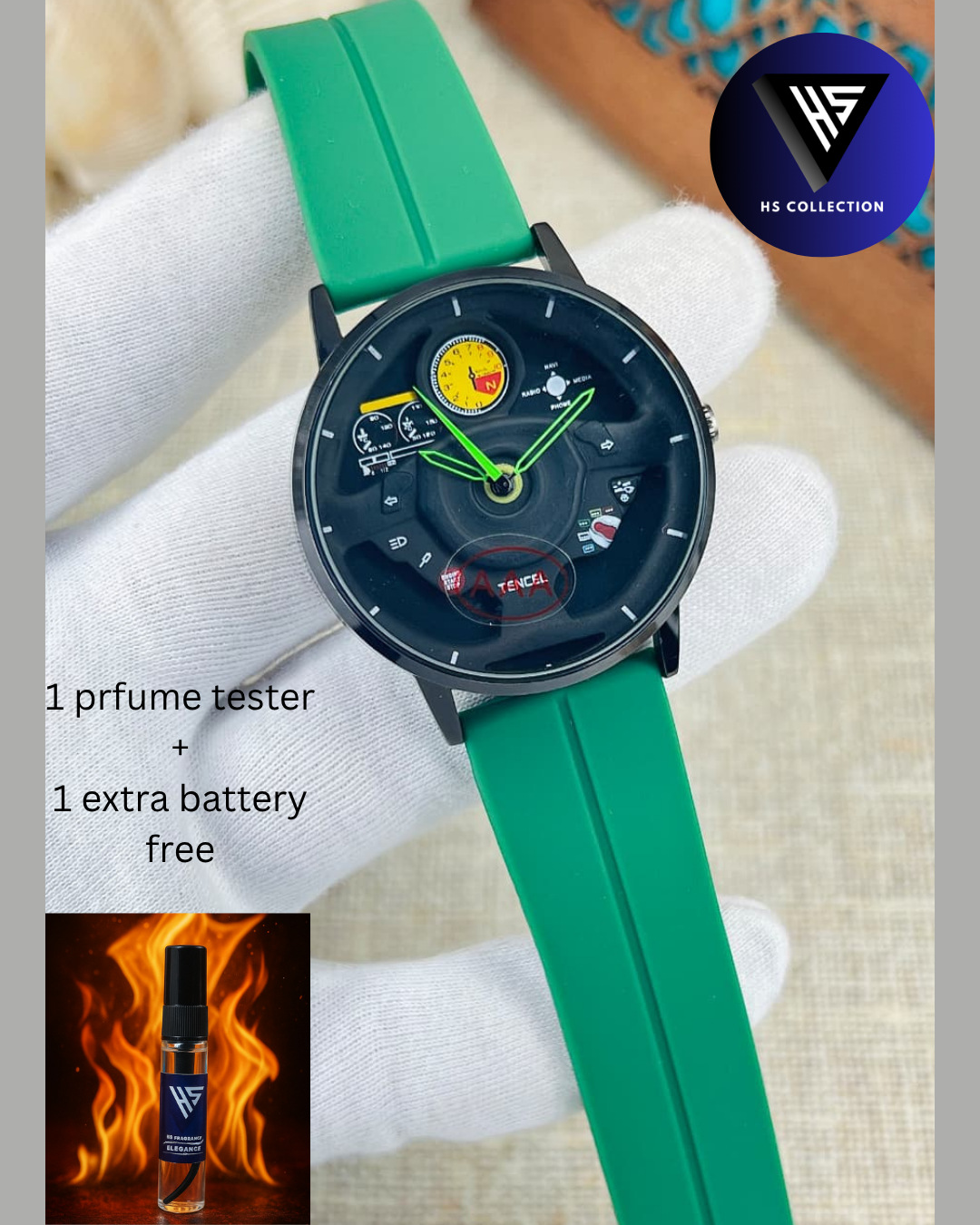 Fashion Mens Luxury Watches Sports Car Watches Sport Rim Hub Wheel Not Moveable Wristwatch Car Quartz Men's Watches Creative Watch