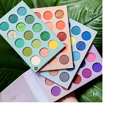 4 In1 Makeup Board Eyeshadow Palette 60 Colors Eyeshadow Matte Glitters Eyeshadow