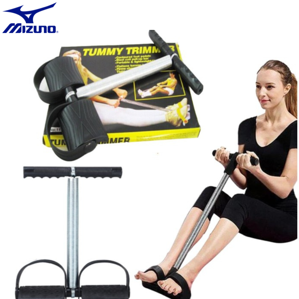 Mizuno Tummy Trimmer Single Spring Wall Adjustable Weight Loss Home Gym Equipment