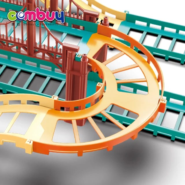 Car Splicing Railway Racing Track Circuit Car Toy Kids Assembling DIY Rail Car Race Tracks For Children Educational Toys
