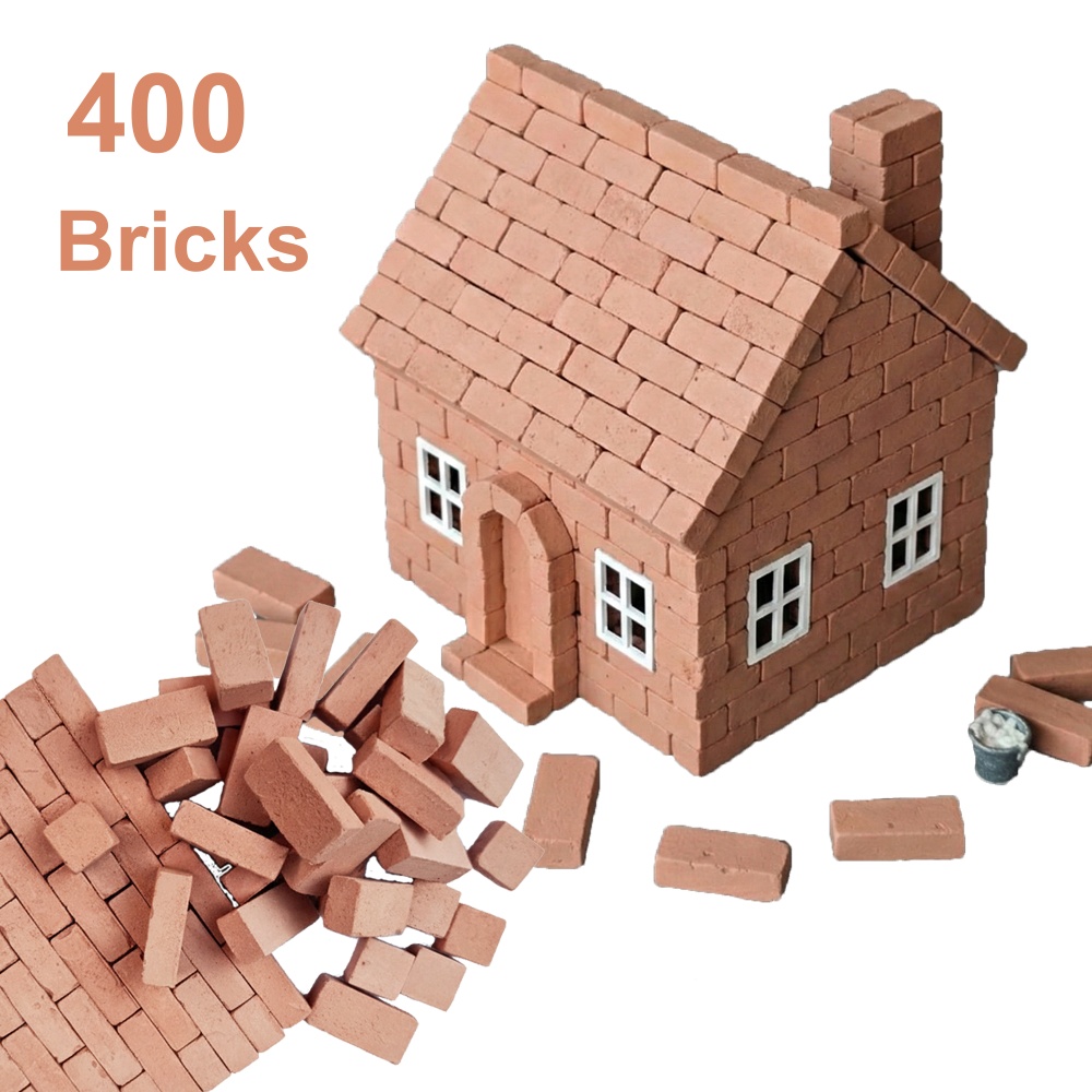 400 Mini Bricks for Kids to Build Dollhouses - Small Size Mini Bricks - Miniature Bricks - Mini bricks - Tiny bricks - chuchu stock - chuchustock - #chuchustock