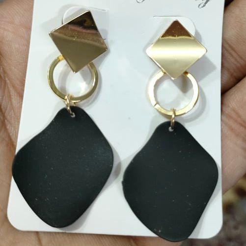 New Fashion Statement Punk Metal Trendy Earrings For Girls & Women