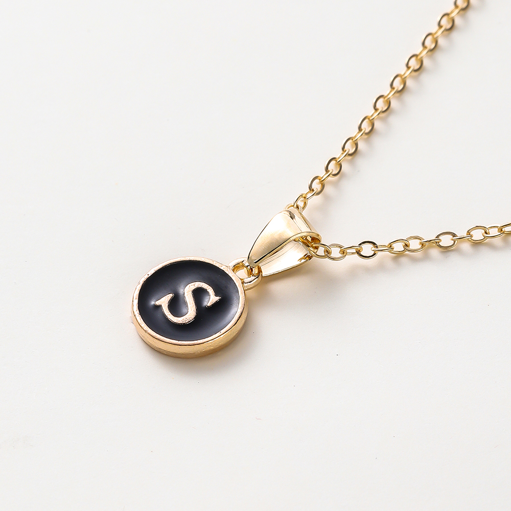 A to Z Alphabet Necklace,Locket,Pendants Gift for Boys Girls/Women Premium Design Name Necklace Ladies Jewelry Gift