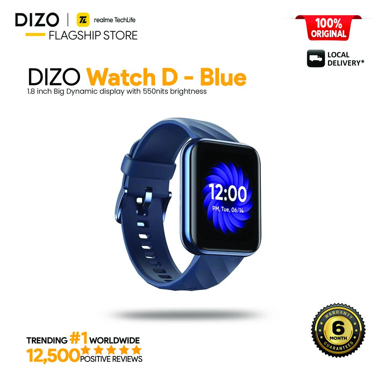 dizo watch d 1.8 inch dynamic