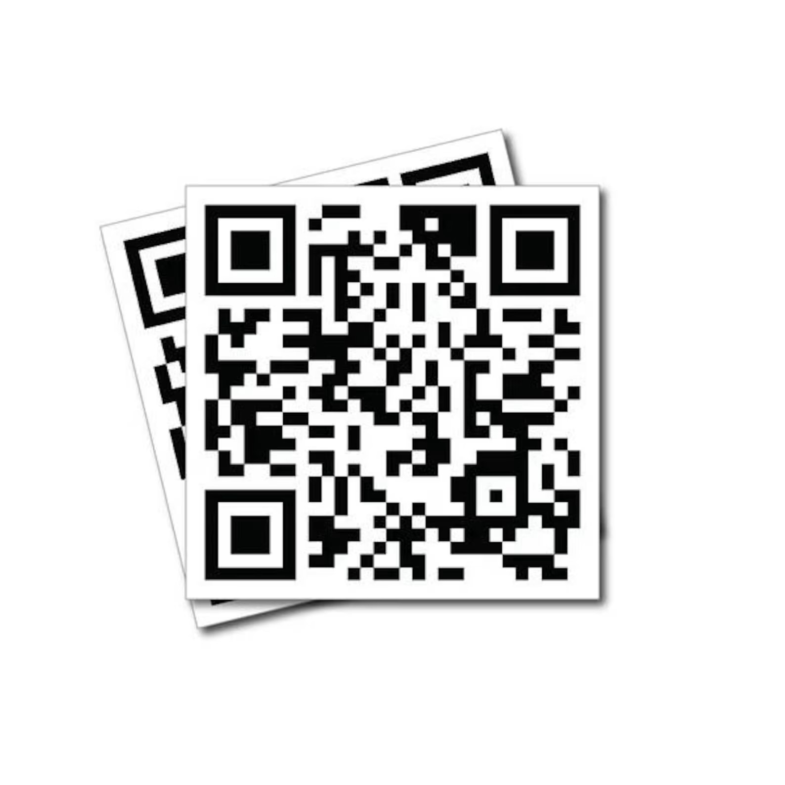 80 Custom QR Code Stickers, Homepage URL, Packages, Brand Name Stickers, Labels, QR Code Link, Instagram, YouTube
