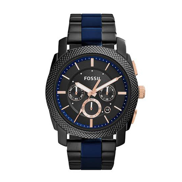 Fossil watch two tone best sale