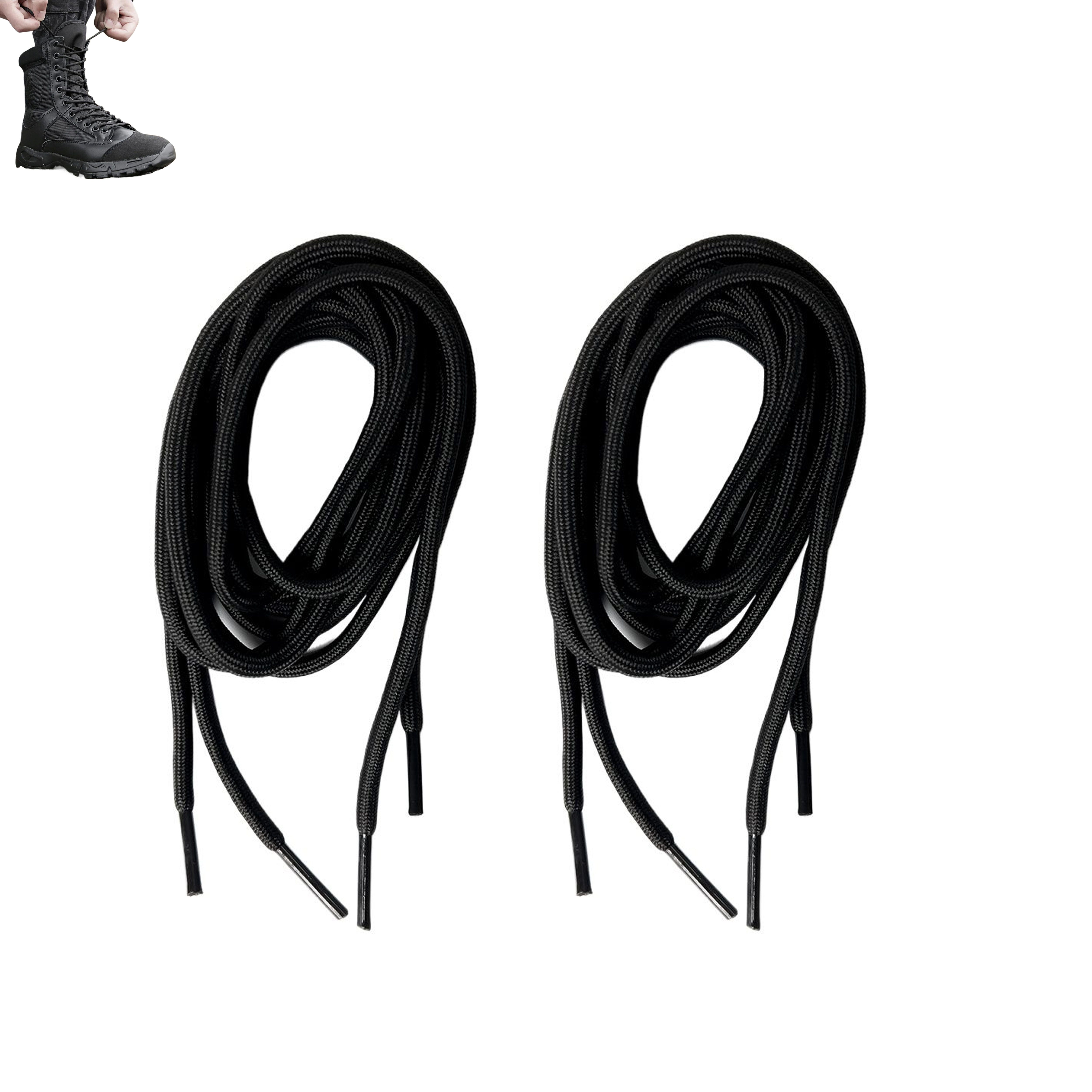 Pro.Mart Army Military Boot Laces – Heavy Duty Tactical Boot Shoe Laces