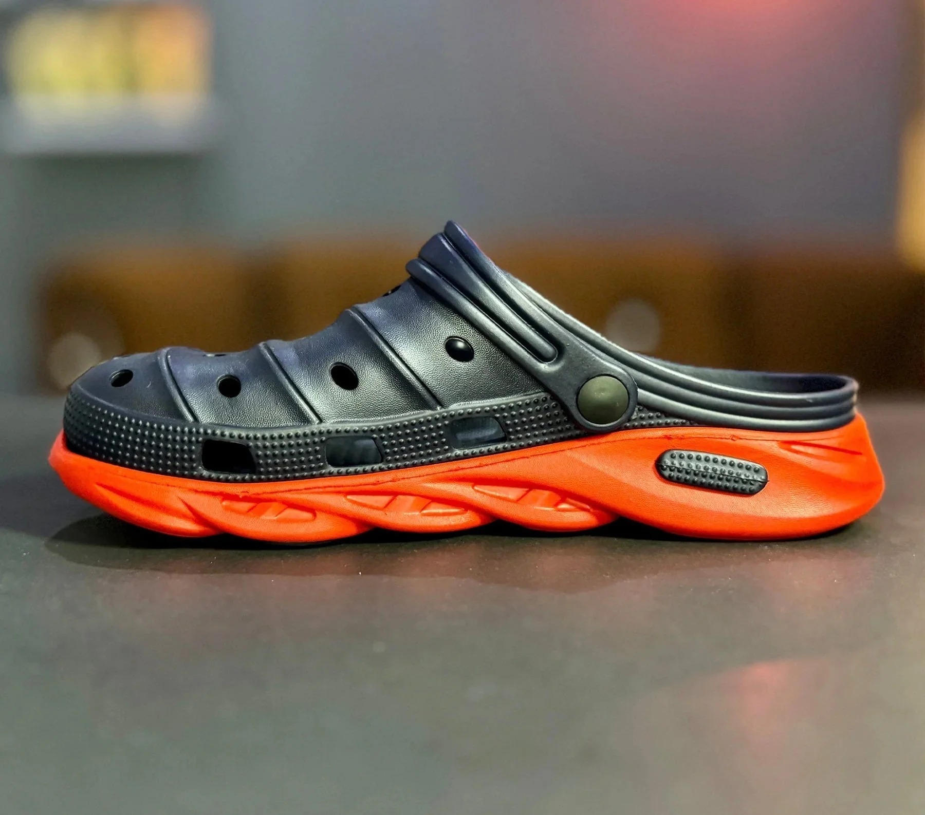 Trendy Imported clogs for men - Latest Thick Soles corc beach sandals for boys and men - Quick-Dry and Anti-Slip EVA Foam clogs for boys and men - 2 in 1 casual medicated sole clogs slippers for men - EVA made comfortable quick dry thick sole mens Croc