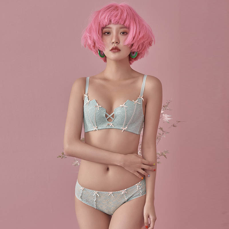 Latex Push Up Bra Thai Latex Underwear Seamless Bras for Women Bralette