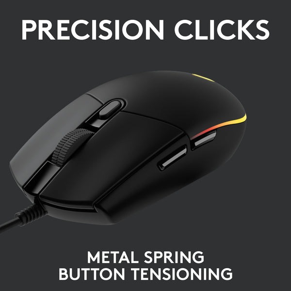 Mouse G102 - Mouse - Gaming Mouse - Lightsync Gaming Mouse -  Mouse For Pc - Advanced Gaming Mouse -  Mouse For Laptop - 8000 DPI - Wired Mouse - Optical Sensor - RGB Mouse - Multipurpose Mouse - USB Wired Mouse - Mouse For Gaming - Smooth Control Mouse