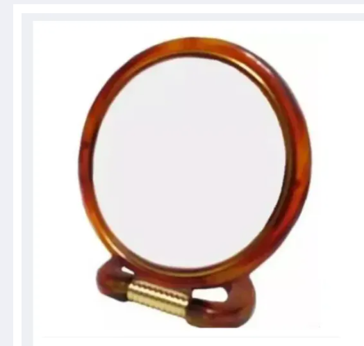 Round Desktop Cosmetic Mirror Double Sided Magnify Make Up Shave khanani collection