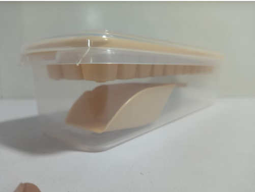 Glacier Ice Cubes Tray (33 Cubes) With Ice Lifter And Storage