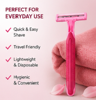 Original Daily Touch Lady Razor 5 Piece Bikini Razor Woman Razor Female Hair Removal Double Blades Hair Razor Machine Mini Shaving Razor