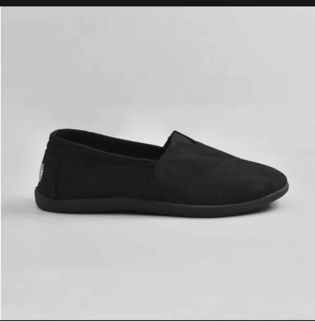 Toms Syanno Black Canvas Shoes Trending Sneaker Loafers