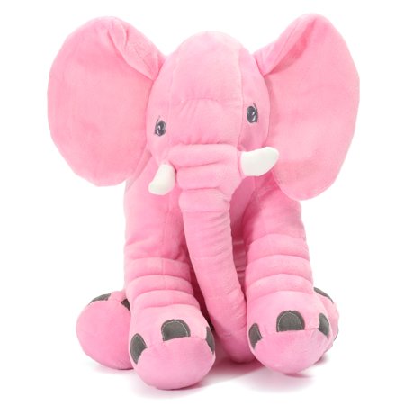 Elephant Stuffed Toy Animal Cushion Kids Baby Sleeping Soft Pillow Plush Toy Cute Elephant Cotton Large Size 24 Inches