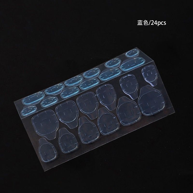 Nail Sticker | waterproof double-sided nail | White glue | tape fake nail transparent stickers manicure fake nail jelly double-sided adhesive